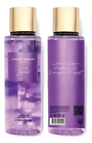 Dream Brand Collection Body Splash Love Spell 250Ml