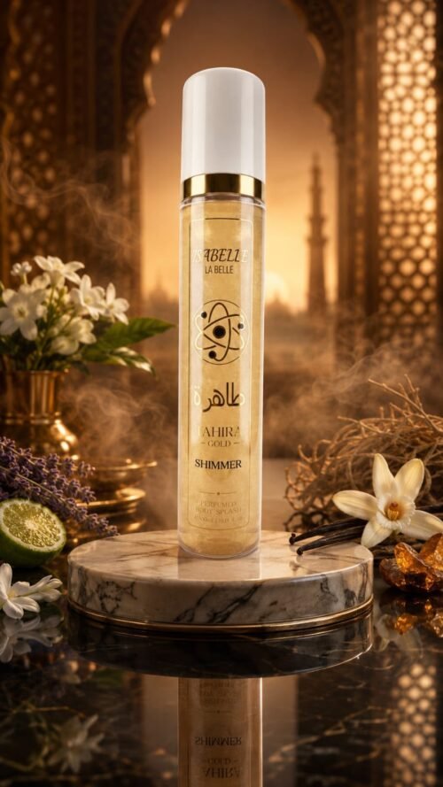 Body Splash Isabelle La belle 300 ml Tahira Gold Shimmer (Tharwah Gold)