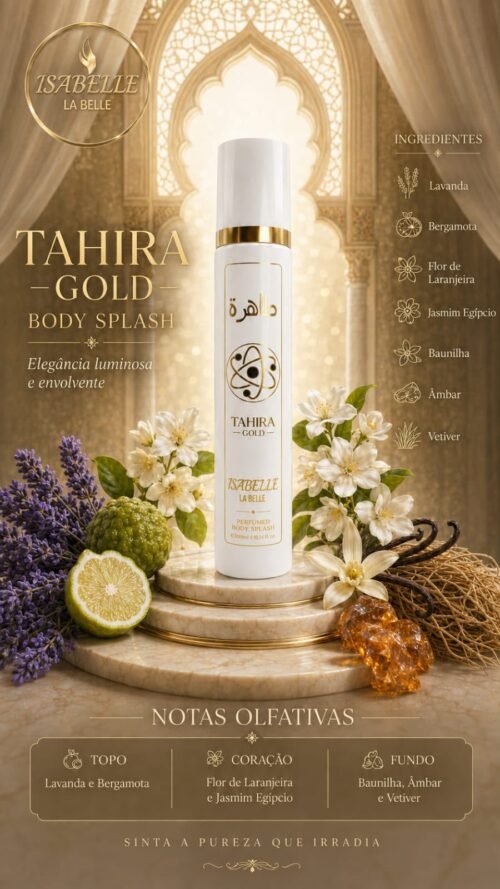 Body Splash Isabelle La belle 300 ml Tahira Gold  (Tharwah Gold)