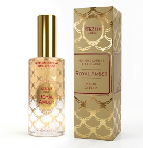 Perfume Capilar Bifásico Isabelle La Belle 60ml Royal Amber