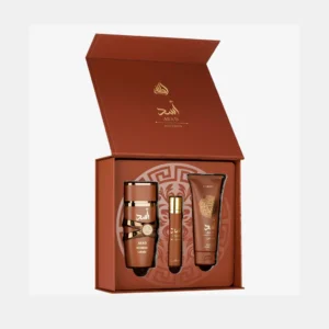 04-f14f7841a9f956bfdc17898569420305-1024-1024 Kit Lattafa Asad Bourbon - Eau de Parfum 100ml + 12ml + Shower 100ml