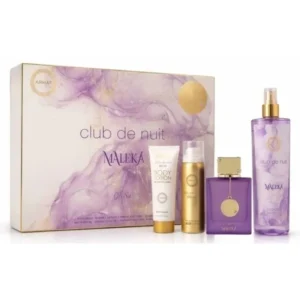 17906906663870 Kit Club de Nuit Maleka Armaf Feminino 4 Peças EDP + Body Spray + Loção + Body Mist