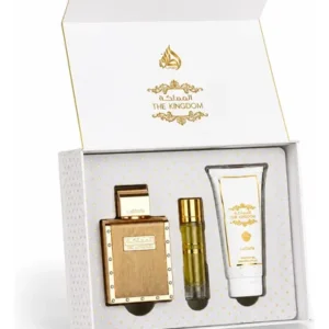 D_NQ_NP_650566-MLB114717632561_072026-O Kit Lattafa The Kingdon - Eau de Parfum 100ml + 12ml + Shower Gel 100ml