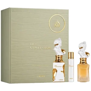 bcd7a179b5f8f8389ed21a8c0d72526f1c2df387 Kit Lattafa Her Confession - Eau de Parfum 100ml + 12ml +Hair Mist 50 ml